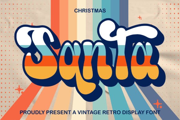 Christmas Santa Font - Featured Image