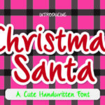 Christmas Santa Font - Featured Image