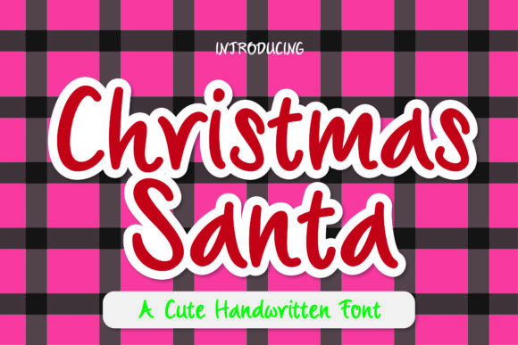 Christmas Santa Font - Featured Image