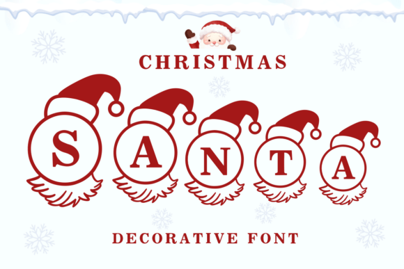 Christmas Santa Font - Featured Image