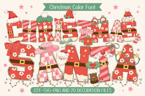 Christmas Santa Font - Featured Image