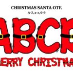 Christmas Santa Font - Featured Image