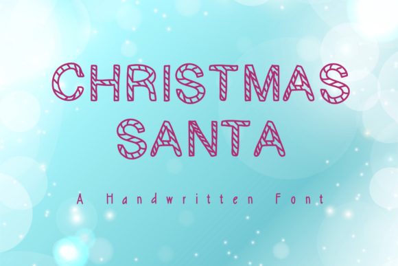 Christmas Santa Font - Featured Image