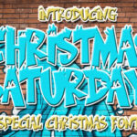 Christmas Saturday Font - Featured Image