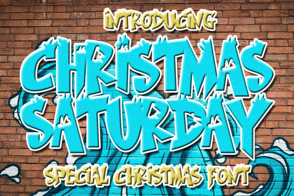 Christmas Saturday Font - Featured Image