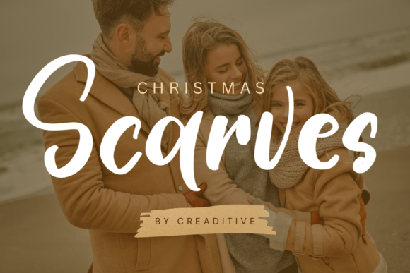Christmas Scarves Font - Featured Image