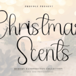 Christmas Scents Font - Featured Image