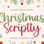 Christmas Scriptty Font - Featured Image