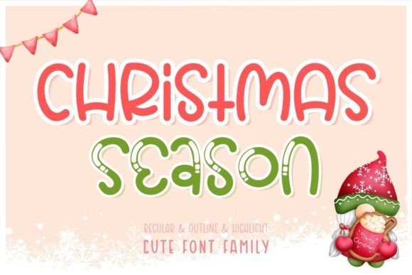 Christmas Season Font - Featured Image