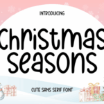 Christmas Seasons Font - Featured Image