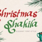 Christmas Shakila Font - Featured Image