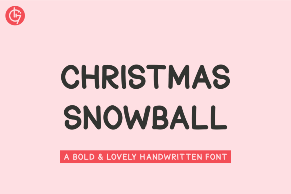 Christmas Snowball Font - Featured Image