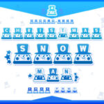 Christmas Snowman Font - Featured Image
