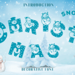 Christmas Snowman Font - Featured Image
