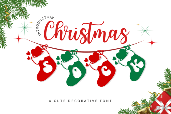 Christmas Sock Font - Featured Image