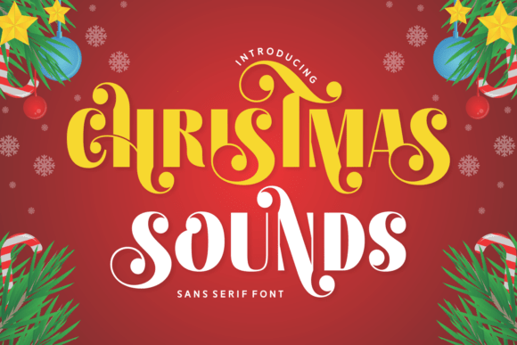 Christmas Sounds Font - Featured Image