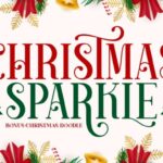 Christmas Sparkle Font - Featured Image