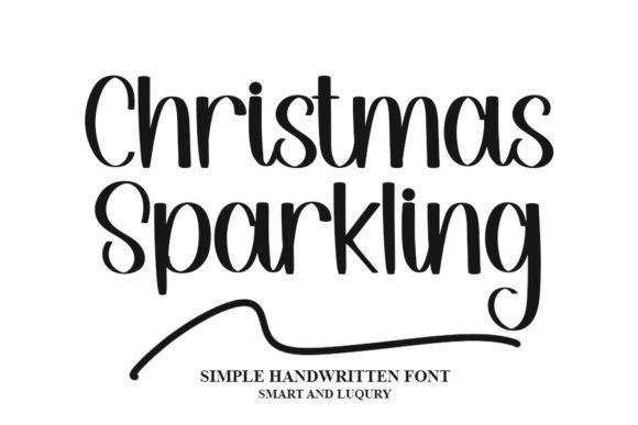 Christmas Sparkling Font - Featured Image