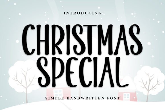 Christmas Special Font - Featured Image