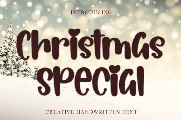 Christmas Special Font - Featured Image