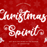 Christmas Spirit Font - Featured Image