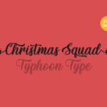 Christmas Squad Font - Featured Image