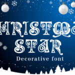 Christmas Star Font - Featured Image