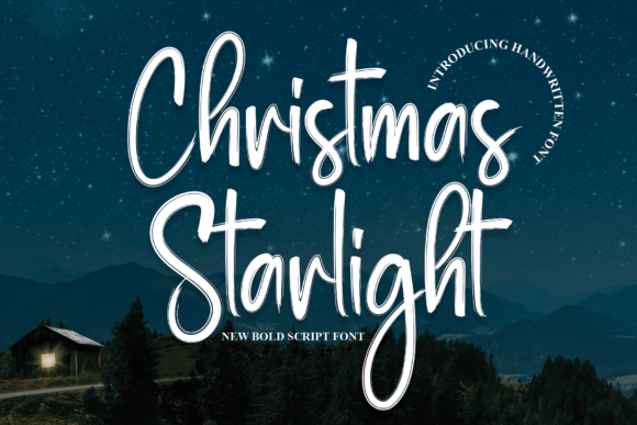 Christmas Starlight Font - Featured Image