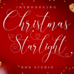 Christmas Starlight Font - Featured Image