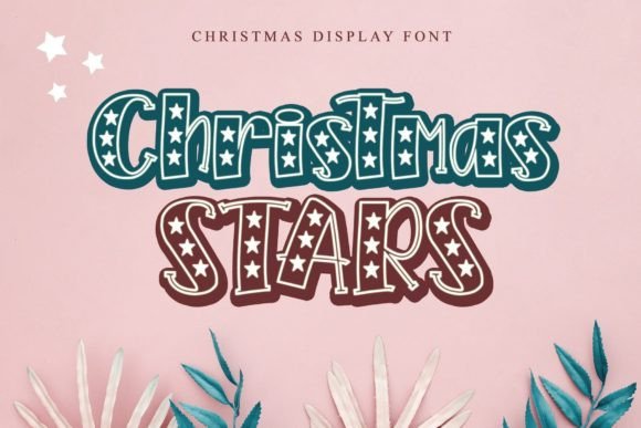 Christmas Stars Font - Featured Image