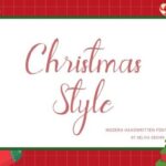 Christmas Style Font - Featured Image