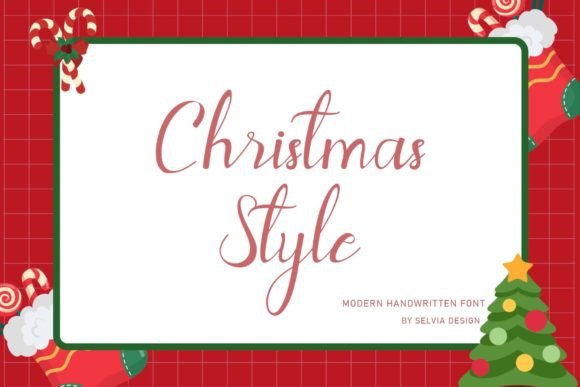 Christmas Style Font - Featured Image