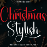 Christmas Stylish Font - Featured Image
