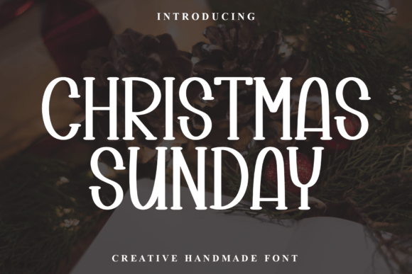 Christmas Sunday Font - Featured Image