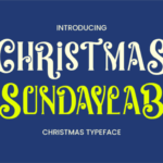 Christmas Sundaylab Font - Featured Image