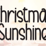 Christmas Sunshine Font - Featured Image
