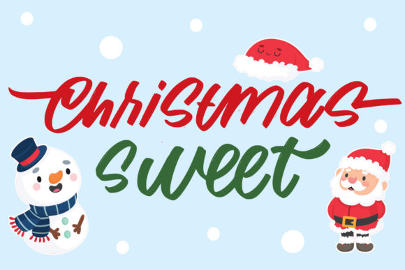 Christmas Sweet Font - Featured Image
