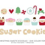 Christmas Sweets Doodles Font - Featured Image