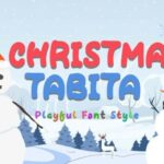 Christmas Tabita Font - Featured Image