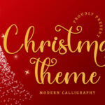 Christmas Theme Font - Featured Image