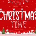 Christmas Time Font - Featured Image