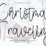 Christmas Traveling Font - Featured Image