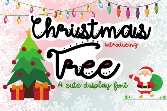 Christmas Tree Font - Featured Image