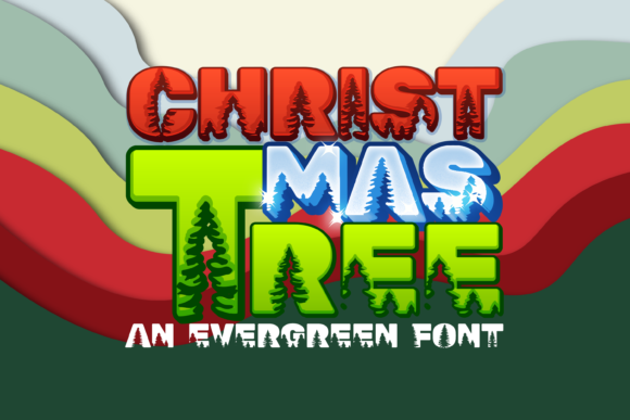 Christmas Tree Font - Featured Image