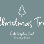 Christmas Tree Font - Featured Image