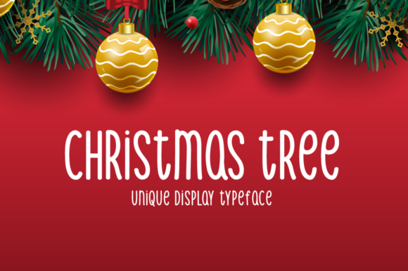 Christmas Tree Font - Featured Image