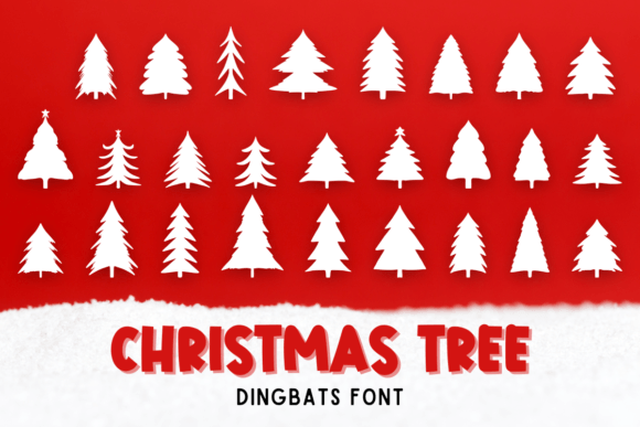 Christmas Tree Font - Featured Image