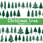 Christmas Tree Font - Featured Image