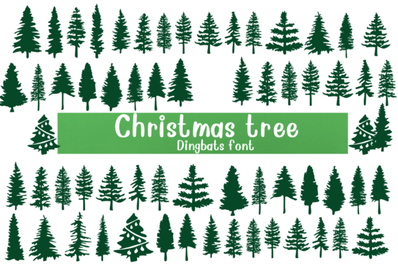 Christmas Tree Font - Featured Image