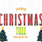 Christmas Tree Font - Featured Image